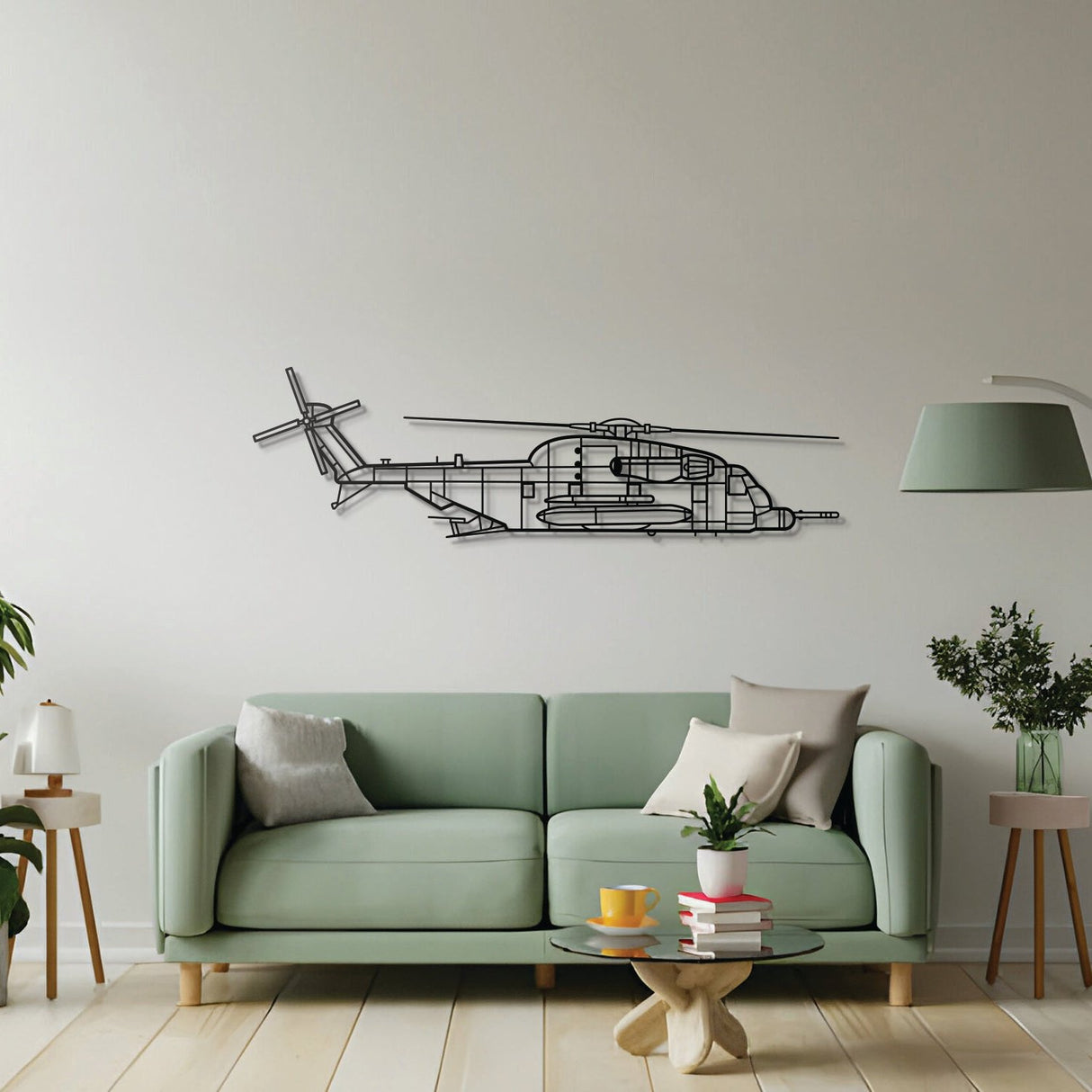 MH-53M Metal Aircraft Wall Art - NCP0392