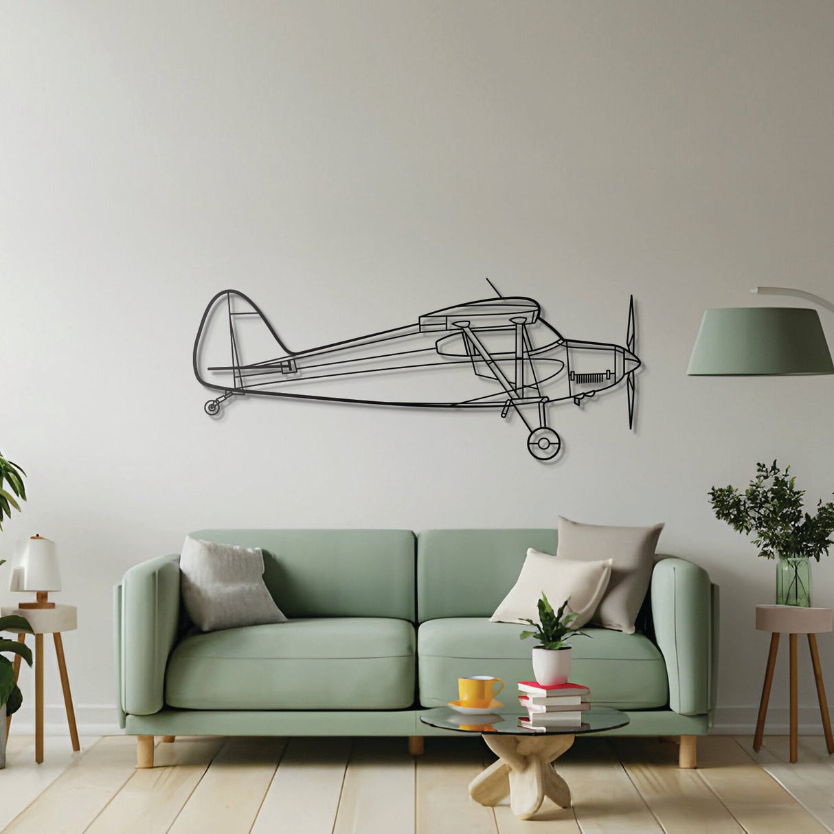 PA-22 Colt Metal Aircraft Wall Art - NCP0487