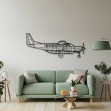 C208B Grand Caravan Metal Aircraft Wall Art - NCP0217