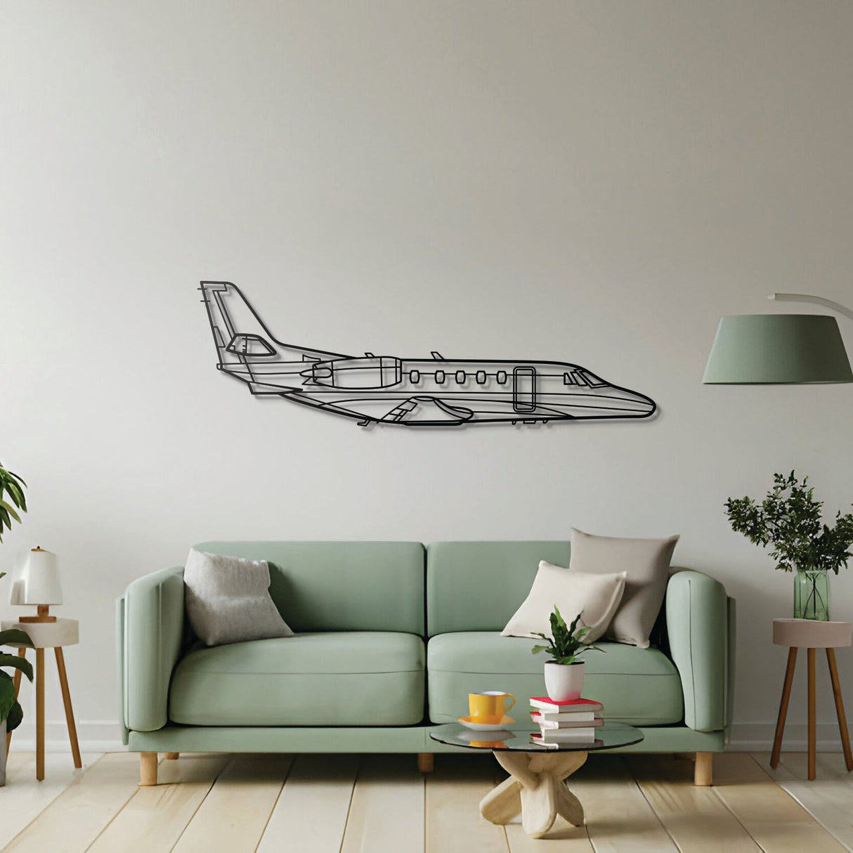 Citation XLS Metal Aircraft Wall Art - NCP0051