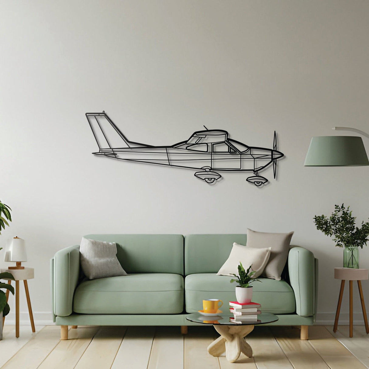 177A Cardinal Metal Aircraft Wall Art - NCP0354