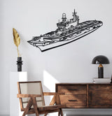 Cavour (C550) Metal Aircraft Carrier Wall Art - NCP0676