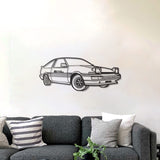 Corolla AE86 Perspective Metal Car Wall Art - NC1124