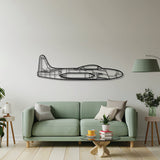 T33 Metal Aircraft Wall Art - NCP0247