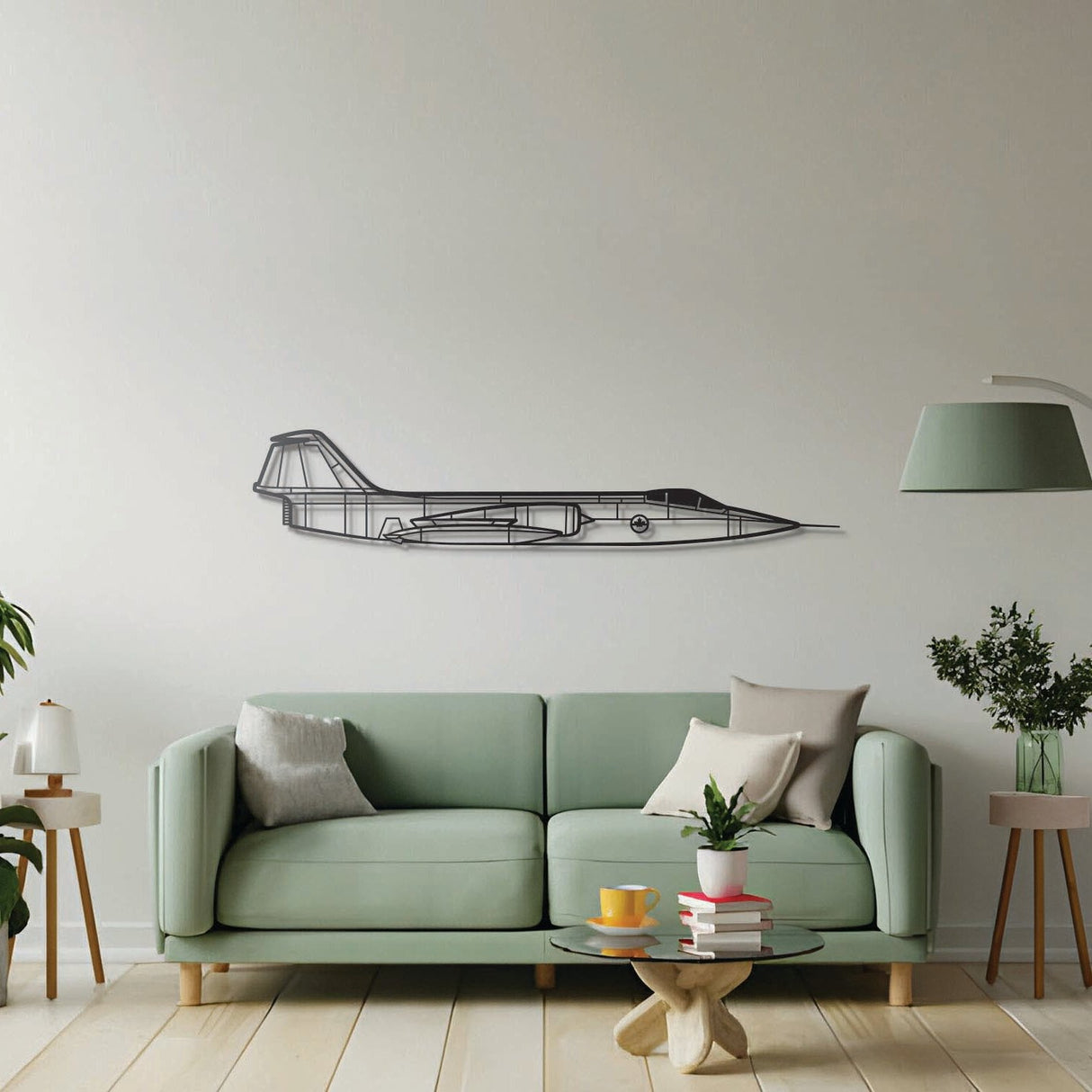 CF-104 Metal Aircraft Wall Art - NCP0416