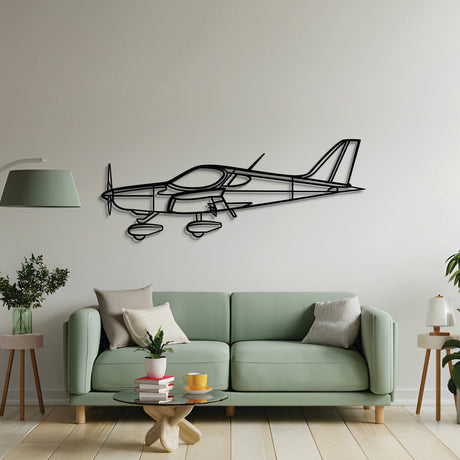 2 mm steel B23 wall art, textured matte finish, floats approximately 1 cm off wall for dramatic 3D depth