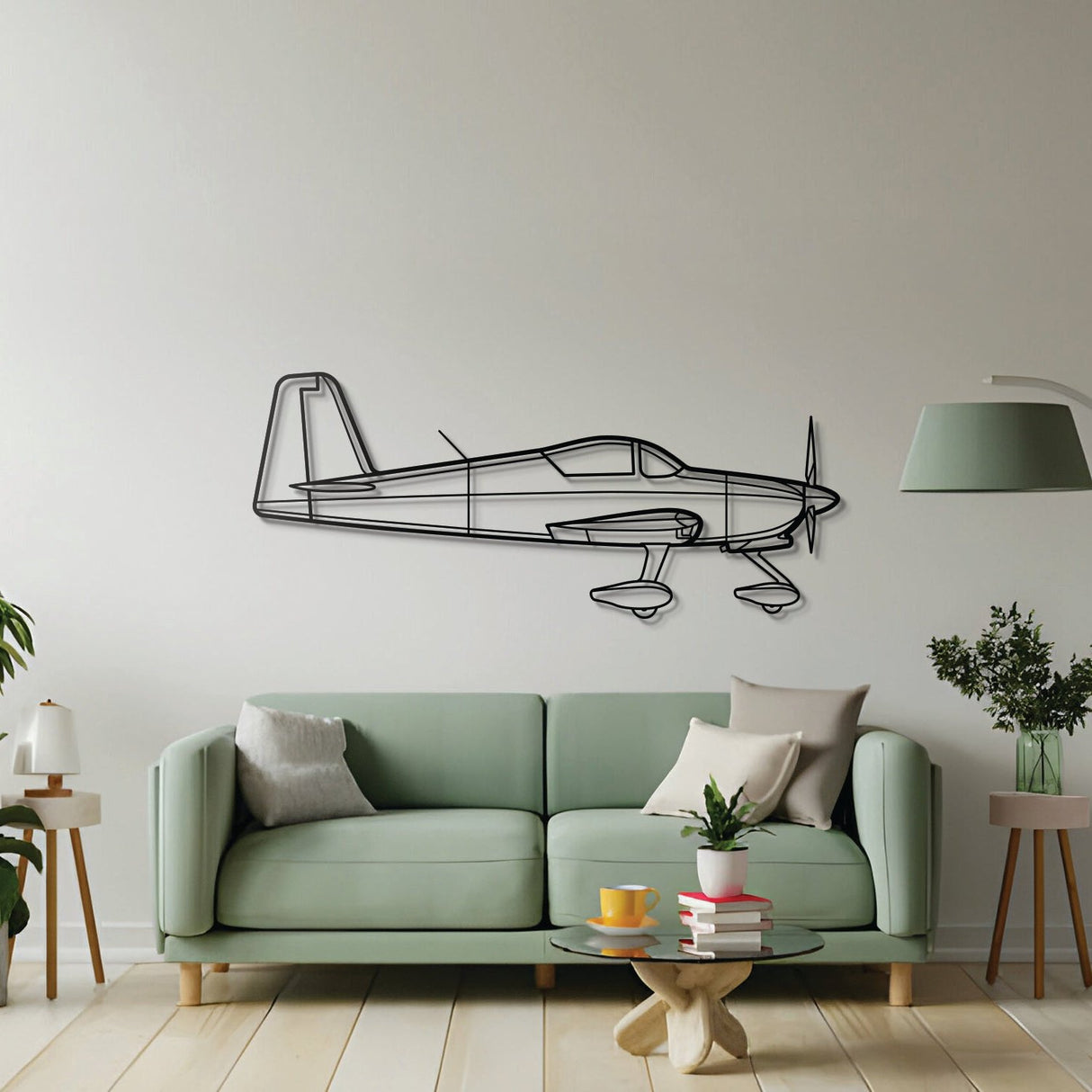 RV-7 Metal Aircraft Wall Art - NCP0122