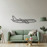 B737-300 Metal Aircraft Wall Art - NCP0215