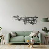 182Q Skylane Angle Metal Aircraft Wall Art - NCP0355