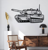 Leopard 2A7 Metal Tank Wall Art - NCP0628