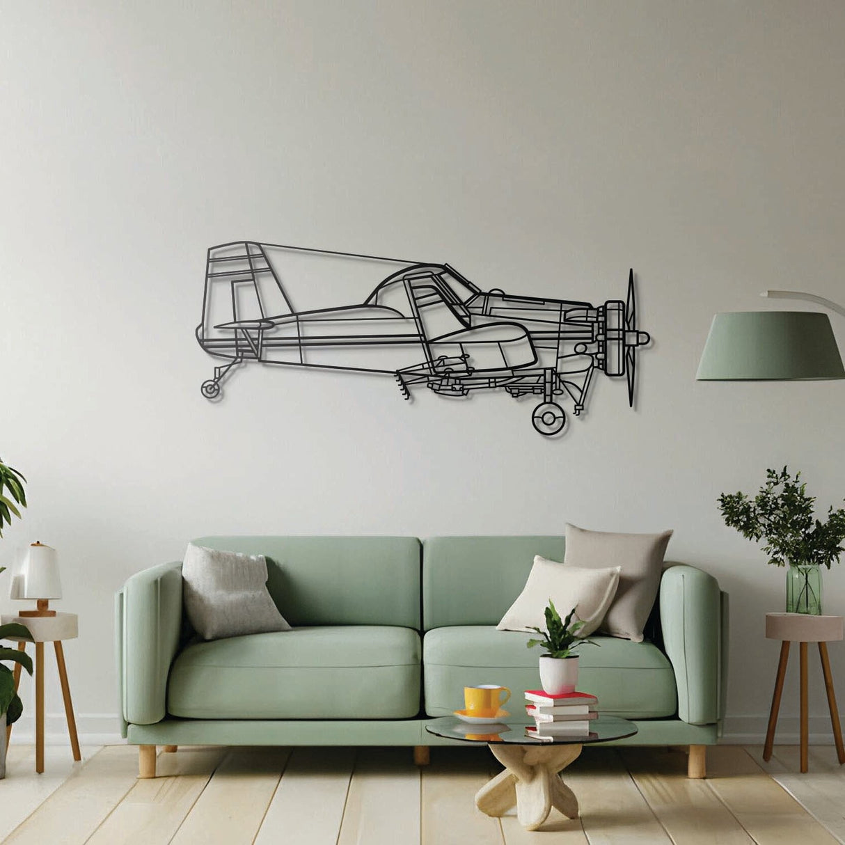 AT-301 Metal Aircraft Wall Art - NCP0411