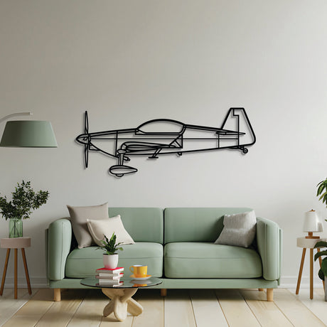 2 mm steel Votec 322 wall art, laser-cut, textured matte, 1 cm off-wall 3D effect