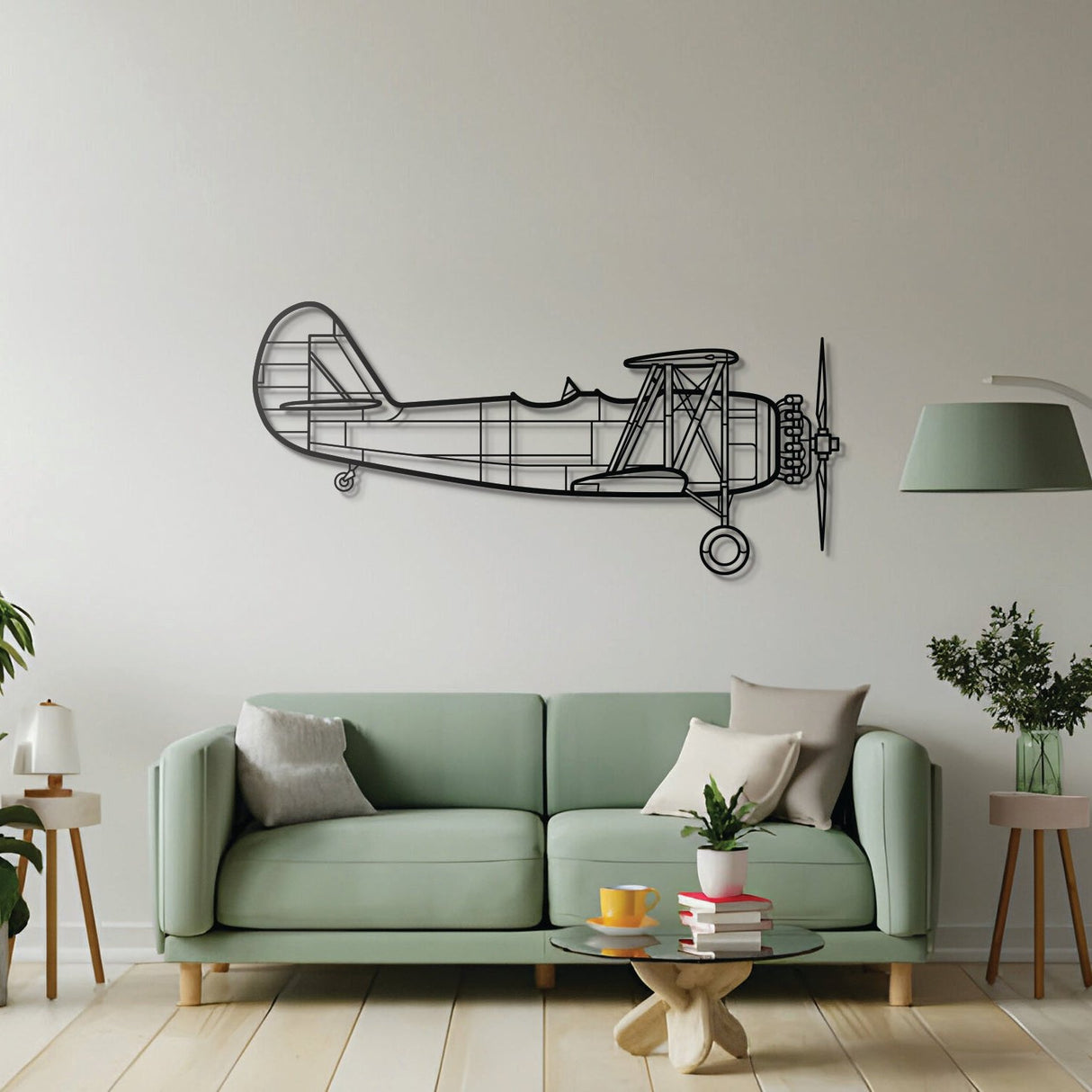 N3N-3 Metal Aircraft Wall Art - NCP0337