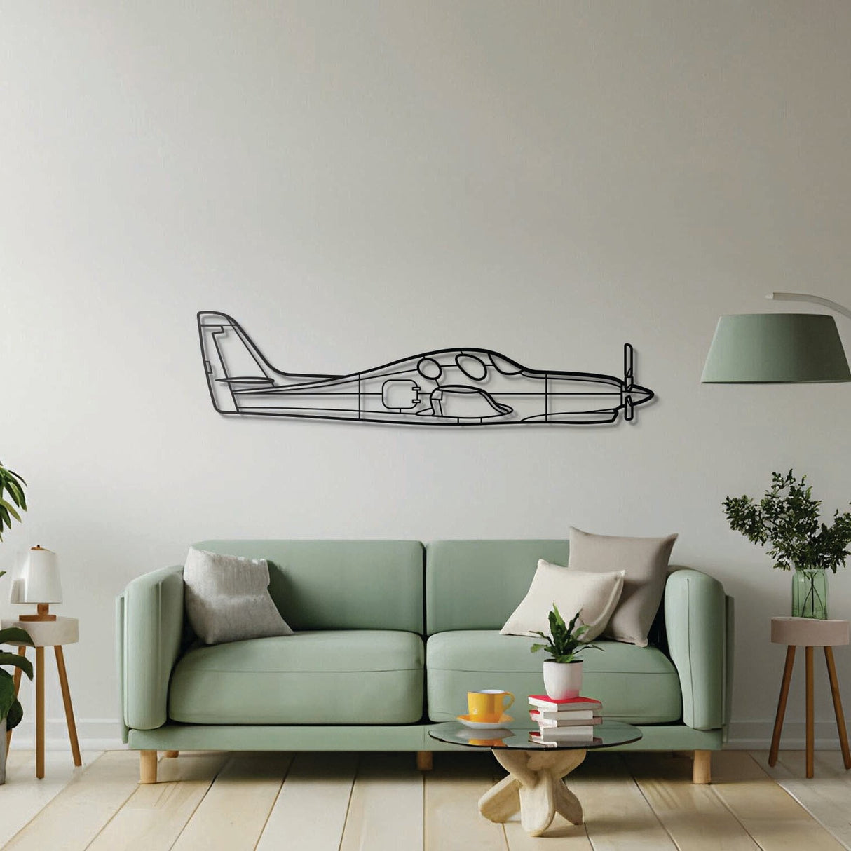 Evolution Metal Aircraft Wall Art - NCP0421