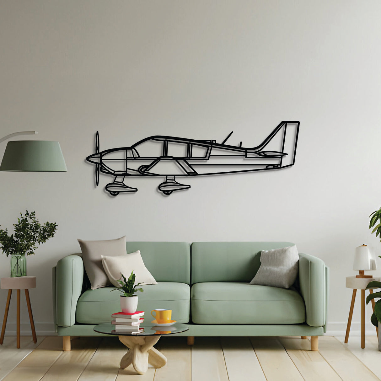 DR400 Metal Aircraft Wall Art - NCP0552