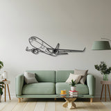 767-300F Angle Metal Aircraft Wall Art - NCP0360