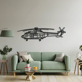 AS 332UL Metal Aircraft Wall Art - NCP0516