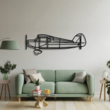 Model B Metal Aircraft Wall Art - NCP0587