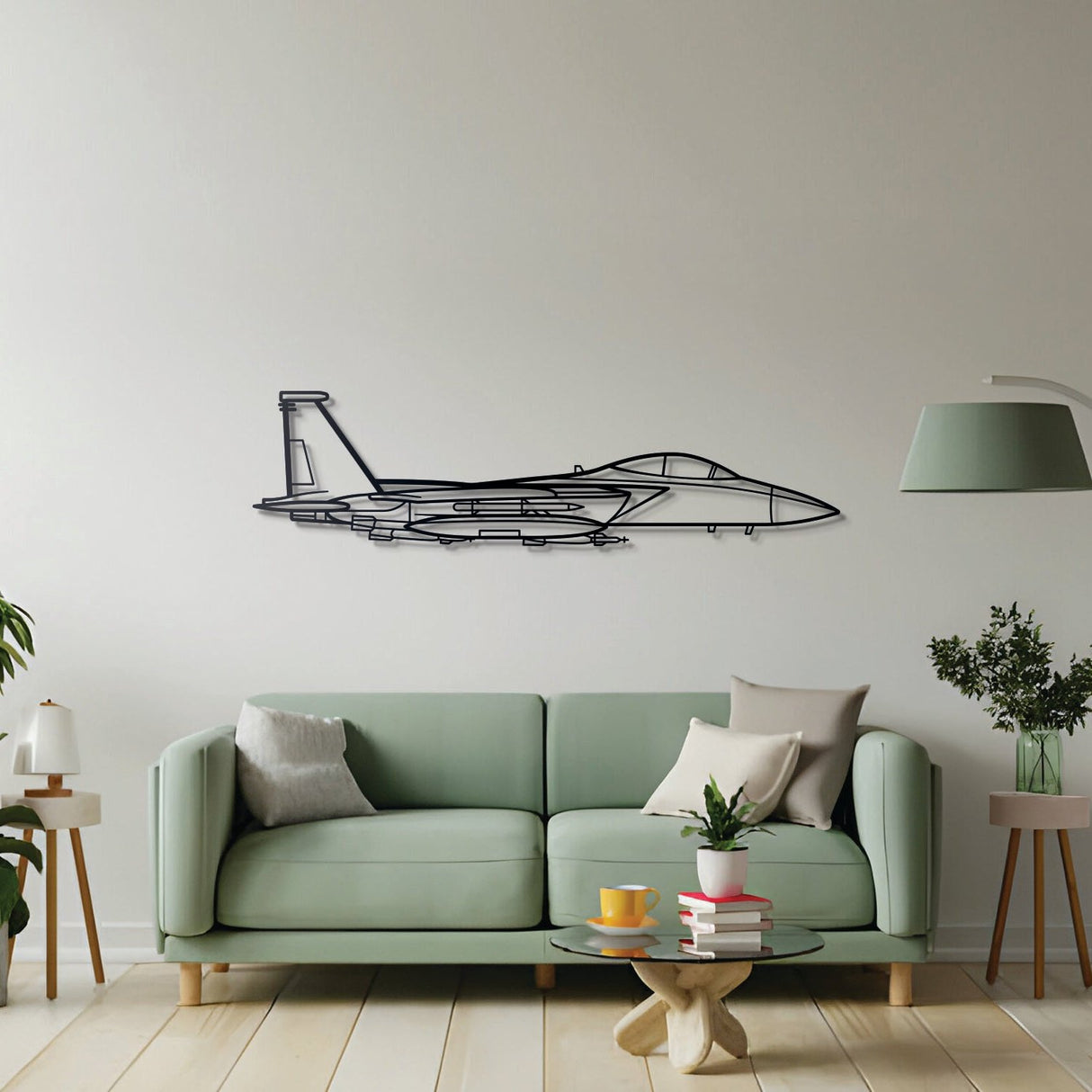 F-15 Strike Eagle Metal Aircraft Wall Art - NCP0074