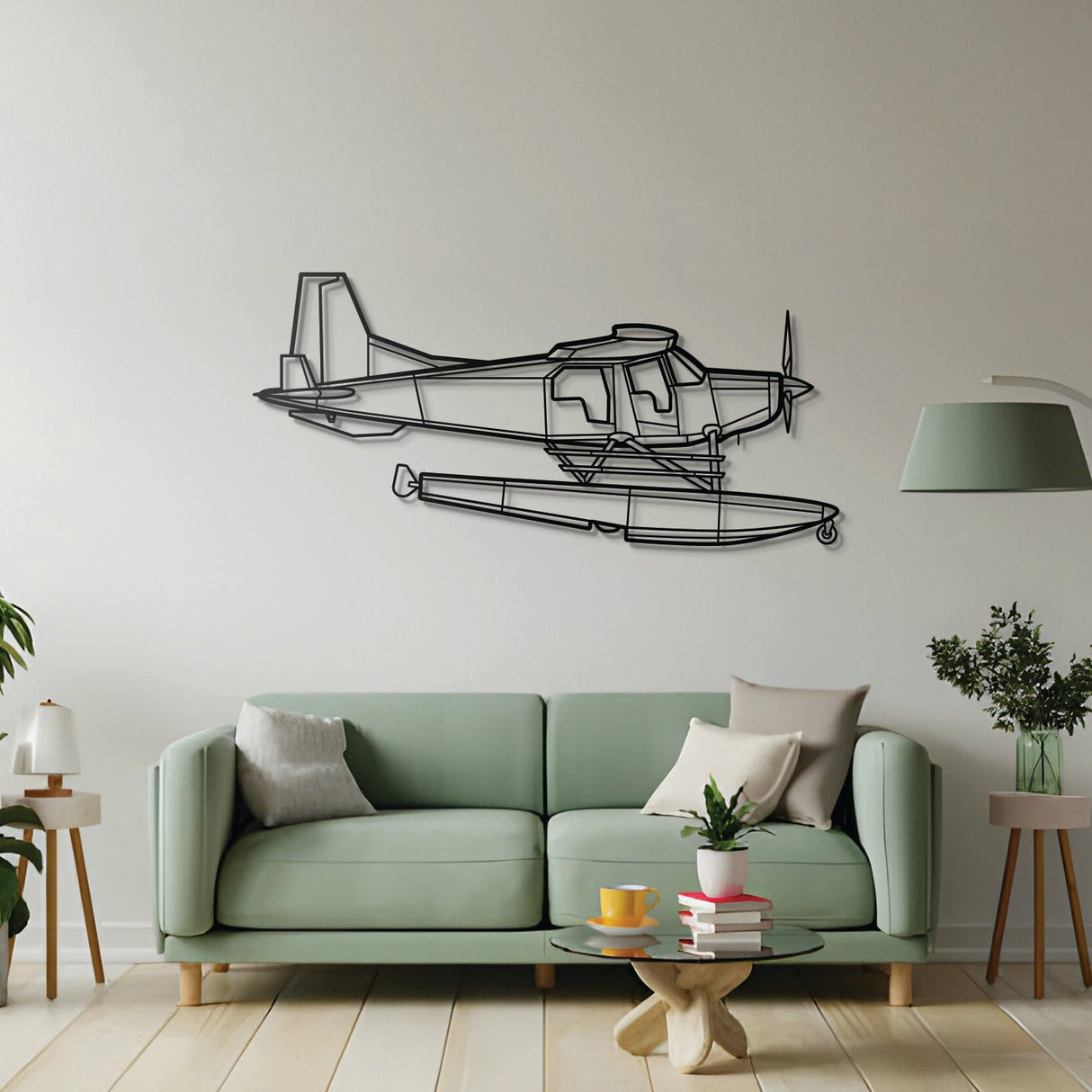 Bush Hawk XP Metal Aircraft Wall Art - NCP0313