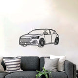 2024 Focus ST Edition Perspective Metal Car Wall Art - NC1224