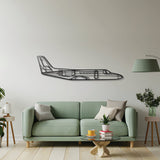 Citation II Metal Aircraft Wall Art - NCP0048