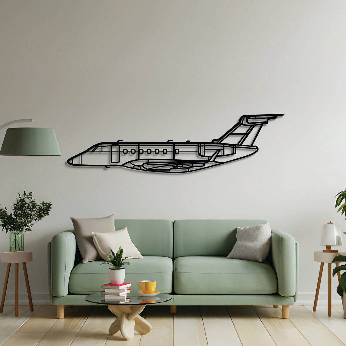 Legacy 500 Metal Aircraft Wall Art - NCP0577