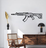 Vandal Metal Weapon Wall Art - NCP0681