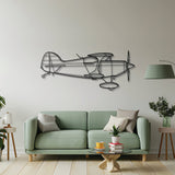 Pitts S-1T Metal Aircraft Wall Art - NCP0243