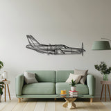 TBM 850 Metal Aircraft Wall Art - NCP0142