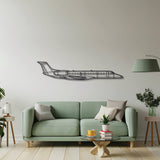 ERJ-135 Metal Aircraft Wall Art - NCP0221