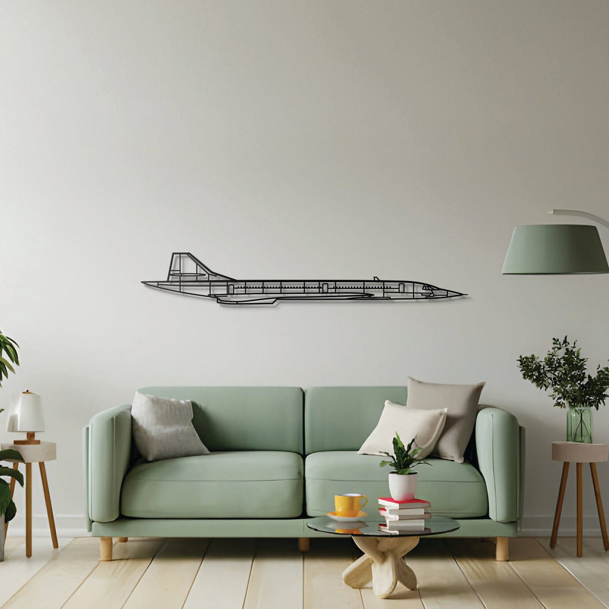 Concorde Metal Aircraft Wall Art - NCP0053