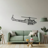 Bell 212 Metal Aircraft Wall Art - NCP0261