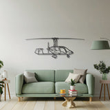 Argon GTL Metal Aircraft Wall Art - NCP0460