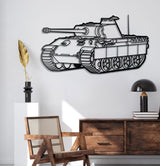 Panther Metal Tank Wall Art - NCP0636