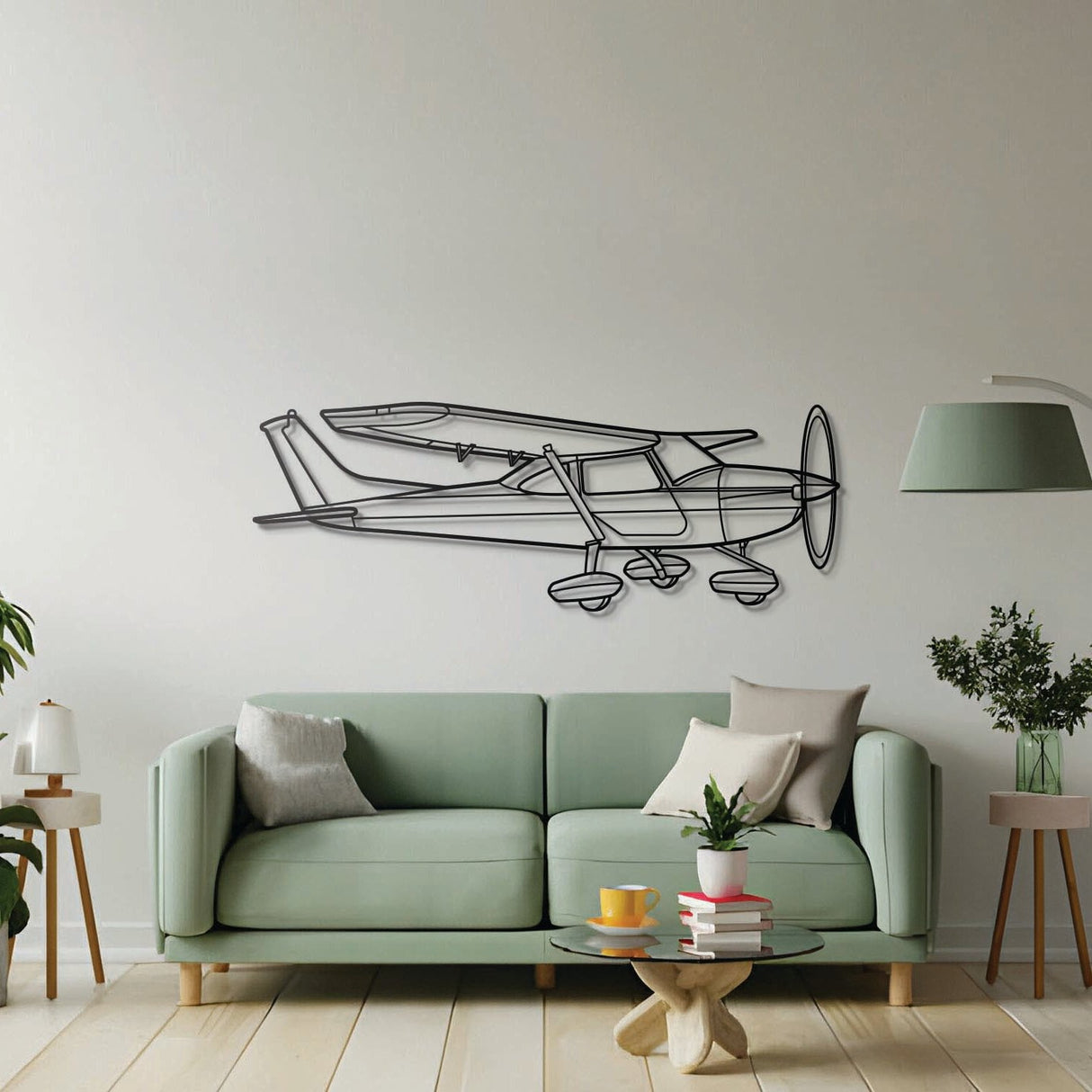 Skylane UL Angle Metal Aircraft Wall Art - NCP0493