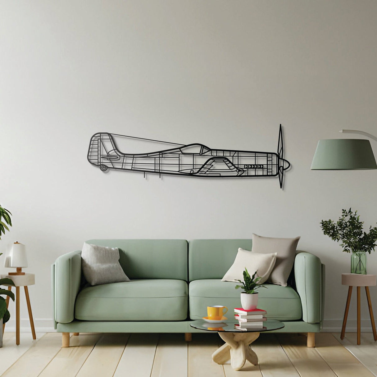 Ta-152H-1 Metal Aircraft Wall Art - NCP0299