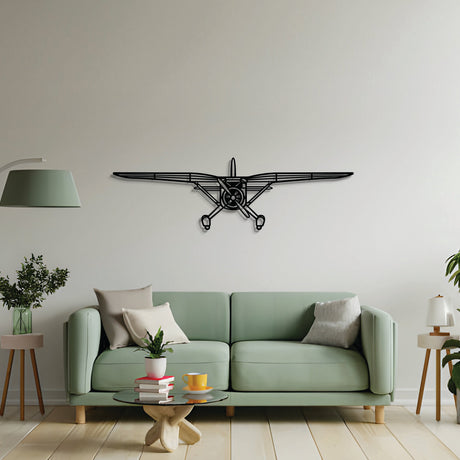 2 mm steel V77 Reliant wall art, textured matte, laser-cut, floats 1 cm off wall for 3D look