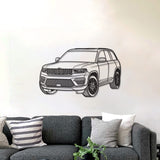 Grand Cheerokee Perspective Metal Car Wall Art - NC1211