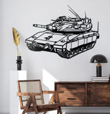 Merkava Metal Tank Wall Art - NCP0656