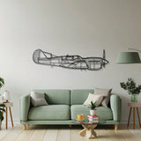 TP-40N Warhawk Metal Aircraft Wall Art - NCP0449