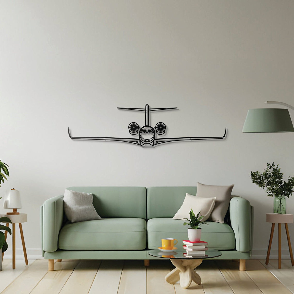 Citation X Front Metal Aircraft Wall Art - NCP0319