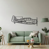 Harvard Metal Aircraft Wall Art - NCP0228