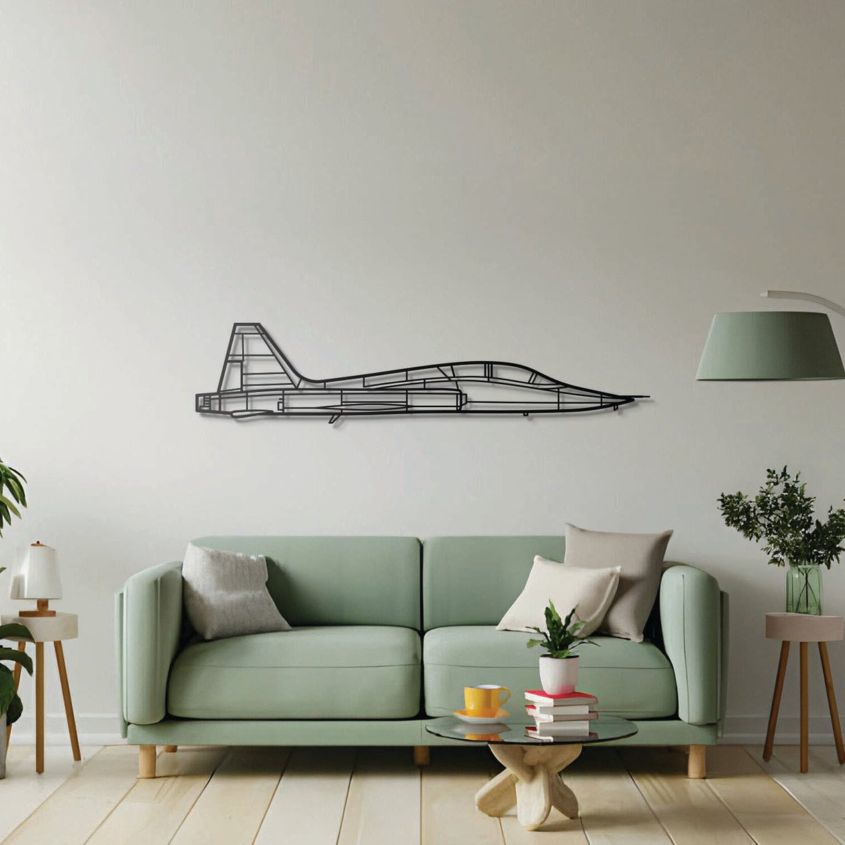 T-38 Talon Metal Aircraft Wall Art - NCP0447