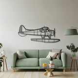 De Havilland Beaver Metal Aircraft Wall Art - NCP0059