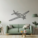 Evolution Angle Metal Aircraft Wall Art - NCP0420