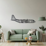 C-130 Metal Aircraft Wall Art - NCP0039