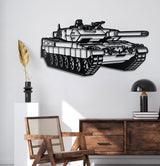 Leopard 2A5 Metal Tank Wall Art - NCP0638