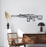Phantom Metal Weapon Wall Art - NCP0682