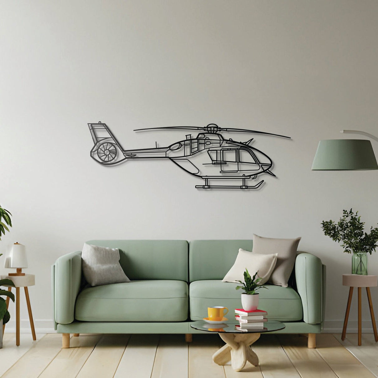 Juno HT1 Metal Aircraft Wall Art - NCP0286